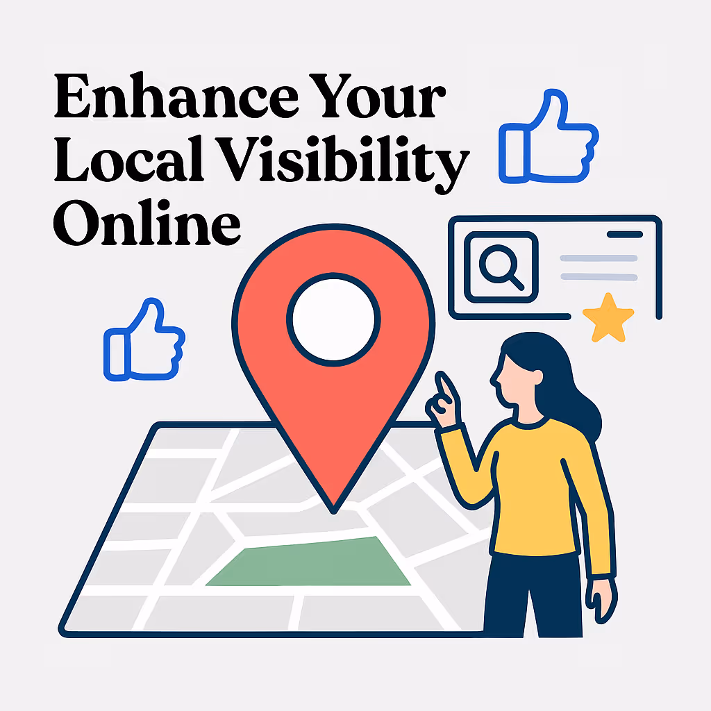 illustration for enhancing your online visibility in Dublin using local seo